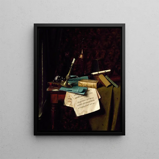 William Michael Harnett - The Last Summer Rose.webp