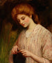 Emma Ivory tricote un pull - William Oliver — widok dzieła