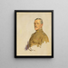 John Joseph Pershing - William Orpen — oprawiony obraz na ścianie