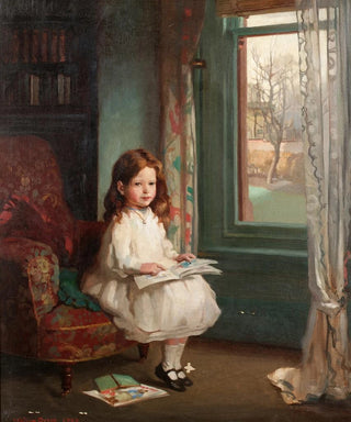William Orpen - Portrait Of Clara Hughes.webp