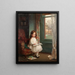 Portret Clary Hughes - William Orpen — oprawiony obraz na ścianie
