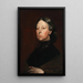 portret Augusta Gregory 1852-1932, dramaturg i folklorysta - William Orpen — oprawiony obraz na ścianie