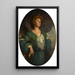 portret Mary Lady Gerard w zielonej sukni - William Orpen — oprawiony obraz na ścianie
