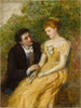 Studium dla W werandzie, krytyczny moment - William Powell Frith — widok dzieła