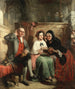 Po kazaniu - William Powell Frith — widok dzieła