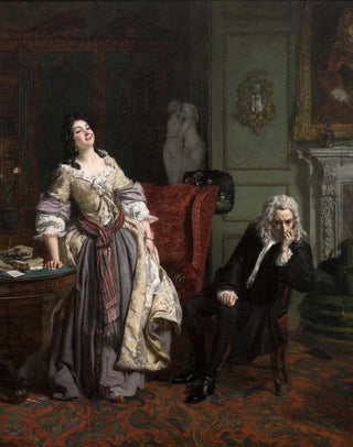 William Powell Frith - Pope Makes Love To Lady Mary Wortley Montagu.webp