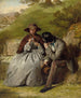 Les Amants - William Powell Frith — widok dzieła
