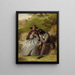Les Amants - William Powell Frith — oprawiony obraz na ścianie