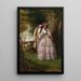 Dwóch głównych postaci Dnia Derby - William Powell Frith — oprawiony obraz na ścianie