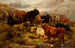 Bétail des Highlands - William R.C. Watson — widok dzieła