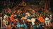 Fantazja z bitwy Paolo Uccello, wstępne studium - William Scharff — widok dzieła