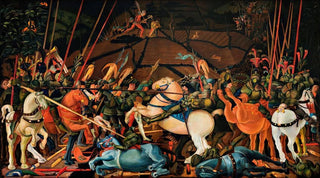 William Scharff - Fantasy of Paolo Uccellos La Battaglia prestudy.webp