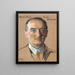 Andrew Keogh M. A. 1904 Bibliothékarz 1916 - William Sergeant Kendall — oprawiony obraz na ścianie