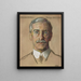 Charles C. Torrey, profesor języków semickich, 1900 - William Sergeant Kendall — oprawiony obraz na ścianie