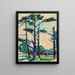 Fauve Landscape - William Sommer — oprawiony obraz na ścianie