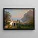 Krajobraz Capri - William Stanley Haseltine — oprawiony obraz na ścianie