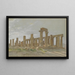 Girgenti Le temple de Junon Lacinia à Agrigente - William Stanley Haseltine — oprawiony obraz na ścianie