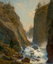 Góra z wodospadem - William Stanley Haseltine — widok dzieła