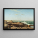 La Baie de Narragansett - William Stanley Haseltine — oprawiony obraz na ścianie