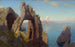 naturalnego łuku w Capri - William Stanley Haseltine — widok dzieła
