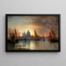 Santa Maria della Salute Coucher de soleil - William Stanley Haseltine — oprawiony obraz na ścianie