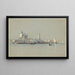 Widok przez kanał Giudecca na Salute i dzwonnicę San Marco - William Stanley Haseltine — oprawiony obraz na ścianie