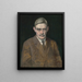 Autoportret - William Strang — oprawiony obraz na ścianie