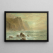 Przed Land's End, Kornwalii - William Trost Richards — oprawiony obraz na ścianie