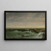 La Mer du soir Brigantine Shoals - William Trost Richards — oprawiony obraz na ścianie