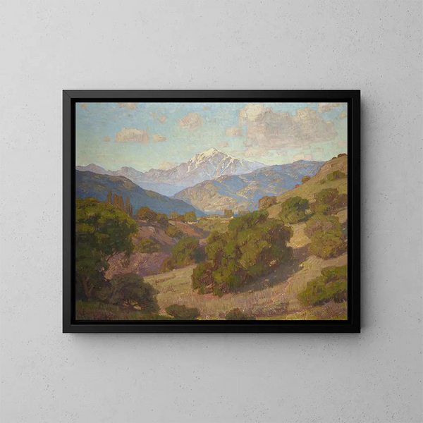 Mont San Antonio - William Wendt — oprawiony obraz na ścianie