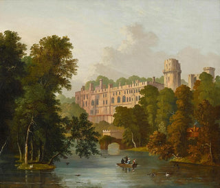 William Westall - A view of Warwick Castle.webp