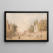 Wejście do Newmarket - William Westall — oprawiony obraz na ścianie