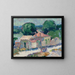 Cottage francuski - William Zorach — oprawiony obraz na ścianie