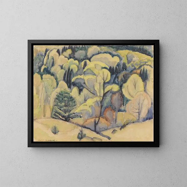 Nowa Hampshire - William Zorach — oprawiony obraz na ścianie
