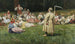 Moissonneurs au repos - Wincenty Wodzinowski — widok dzieła