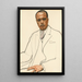 James Weldon Johnson - Winold Reiss — oprawiony obraz na ścianie