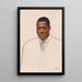 Paul Robeson - Winold Reiss — oprawiony obraz na ścianie