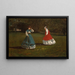 Część gry w krokiet - Winslow Homer — oprawiony obraz na ścianie