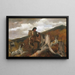 Myśliwy i psy - Winslow Homer — oprawiony obraz na ścianie