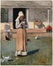 Chory kurczak - Winslow Homer — widok dzieła