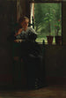 Na oknie - Winslow Homer — oprawiony obraz na ścianie