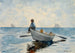 Chłopcy w dory - Winslow Homer — widok dzieła