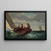 Brise montante Un vent favorable - Winslow Homer — oprawiony obraz na ścianie