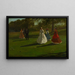 Gracze w krokiet - Winslow Homer — oprawiony obraz na ścianie