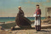 Papa arrive - Winslow Homer — widok dzieła