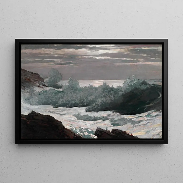 Poranek po burzy na morzu - Winslow Homer — oprawiony obraz na ścianie
