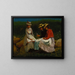 Dziewczęta w pejzażu - Winslow Homer — oprawiony obraz na ścianie