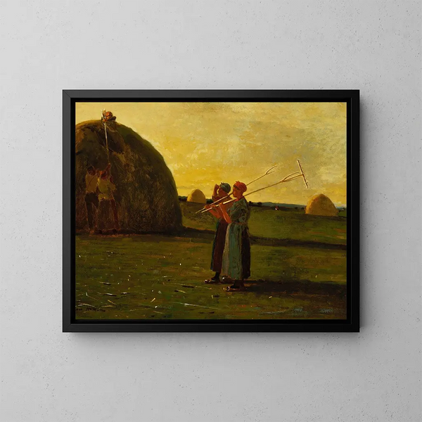 Kosiarze - Winslow Homer — oprawiony obraz na ścianie