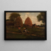 Młyny i dzieci na sianie - Winslow Homer — oprawiony obraz na ścianie