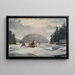 Île Malin - Winslow Homer — oprawiony obraz na ścianie